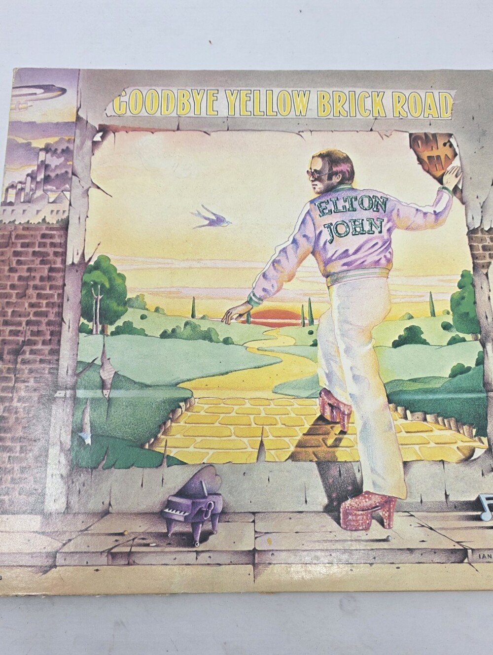 ELTON JOHN~GOODBYE YELLOW BRICK ROAD 2 LP (1973) NM VINYL MCA2-10003